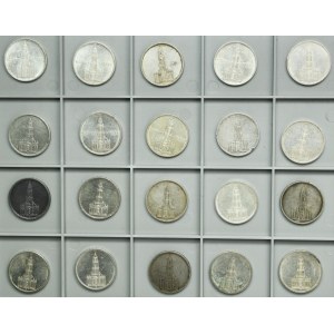 Set, Germany, Third Reich, 5 Mark 1934-1935 (20 pcs.)