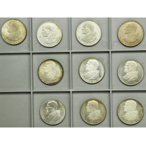 Zestaw, Jan Paweł II, 1.000 złotych 1982-1983 (10 szt.)