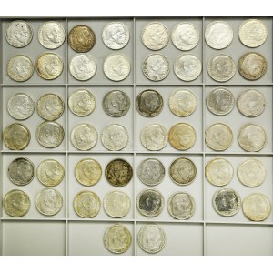 Set, Germany, Third Reich, 5 Mark 1935-1939 (50 pcs.)