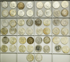Set, Germany, Third Reich, 5 Mark 1935-1939 (50 pcs.)