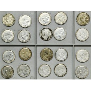 Set, Germany, Third Reich, 2 Mark 1936-1939 (20 pcs.)