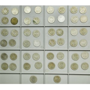 Zestaw, II RP, Głowa Kobiety, 2 złote 1932-1939 (50 szt.)