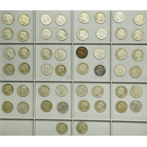Zestaw, II RP, Głowa Kobiety, 2 złote 1932-1935 (50 szt.)