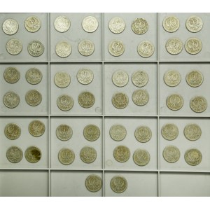 Zestaw, II RP, Głowa Kobiety, 2 złote 1932-1939 (50 szt.)