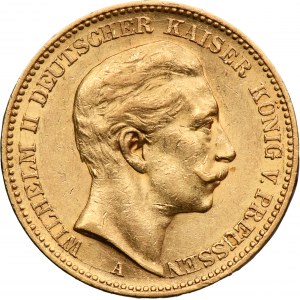 Germany, Kingdom of Prussia, Wilhelm II, 20 Mark Berlin 1905 A