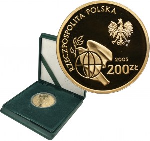 200 złotych 2005 60. rocznica zakończenia II wojny światowej
