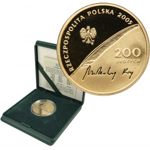 200 złotych 2005 500. rocznica urodzin Mikołaja Reja