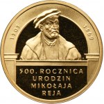 200 złotych 2005 500. rocznica urodzin Mikołaja Reja