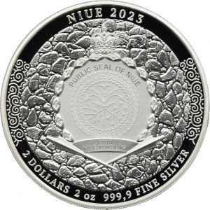 Niue, 2 Dollars 2023 - The Last Wish The Witcher