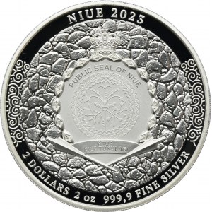 Niue, 2 Dollars 2023 - The Last Wish The Witcher