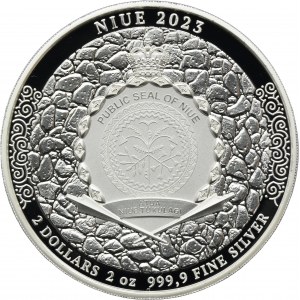 Niue, 2 Dollars 2023 - The Last Wish The Witcher