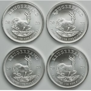 Set, South Africa, 1 Krugerrand 2023 (4 pcs.)