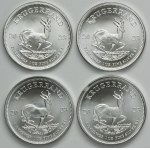 Set, South Africa, 1 Krugerrand 2023 (4 pcs.)