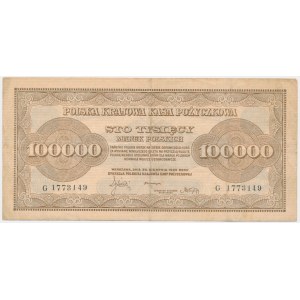 100,000 marks 1923 - G -.