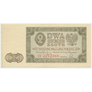 2 złote 1948 - CR -