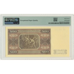 500 Gold 1948 - MODEL - CC - PMG 67 EPQ.