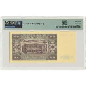20 gold 1948 - MODEL - KE - PMG 67 EPQ.