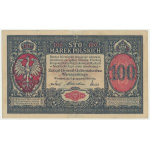 100 marks 1916 - General -.