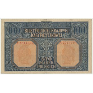 100 marks 1916 - General -.