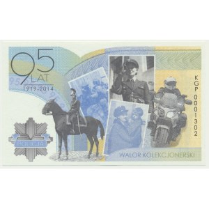 PWPW, 95e anniversaire de la police polonaise 1919-2014 -.