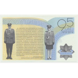 PWPW, 95e anniversaire de la police polonaise 1919-2014 -.