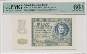 5 Gold 1941 - AE - PMG 66 EPQ