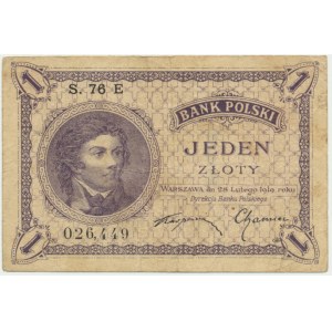 1 zloty 1919 - S.76 E -.