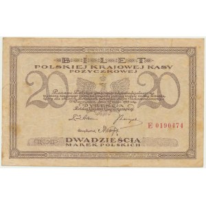 20 marks 1919 - E -.