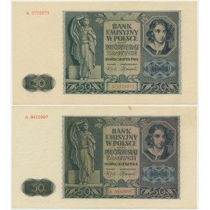 50 Or 1941 - A (2 pièces)