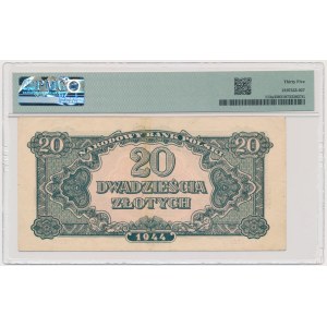 20 gold 1944 ...owe - Ax - PMG 35