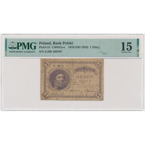 1 gold 1919 - S.38 E - PMG 15
