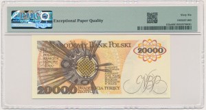 20.000 zl 1989 - AN - PMG 66 EPQ