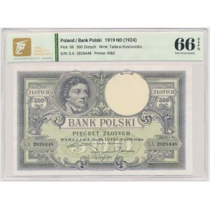 500 Gold 1919 - S.A. - TQG 66 GEPQ