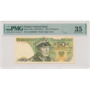 50 gold 1975 - AA - PMG 35