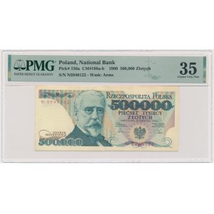 500.000 PLN 1990 - N - PMG 35