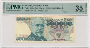 500.000 PLN 1990 - N - PMG 35