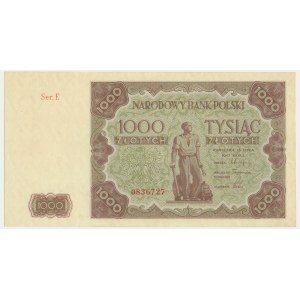 1 000 zlotých 1947 - E -