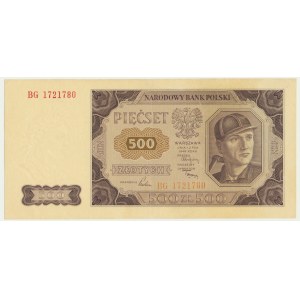 500 zloty 1948 - BG -.