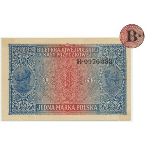 1 mark 1916 - General - B - RARE.