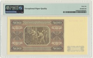 500 Gold 1948 - CC - PMG 66 EPQ