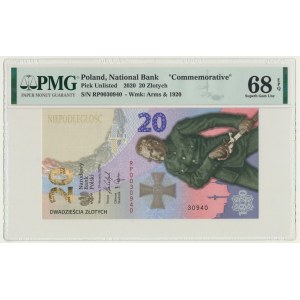 20 Gold 2020 - Battle of Warsaw - PMG 68 EPQ