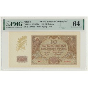 10 gold 1940 - L - PMG 64