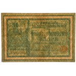 Dantzig, 50.000 marks 1923 - num. 6 chiffres de ❊ - PMG 30