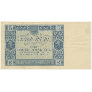 5 gold 1930 - Ser. Ł. - RARE SERIES
