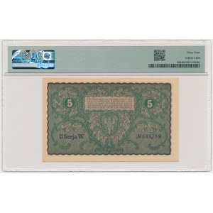 5 marks 1919 - II Series W - PMG 64