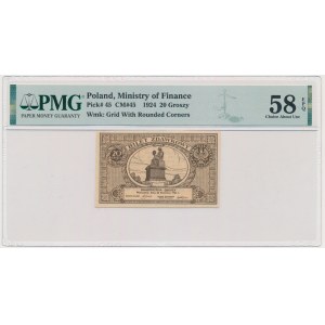 20 pennies 1924 - PMG 58 EPQ