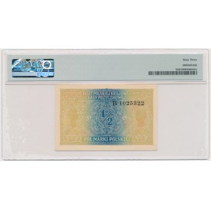 1/2 mark 1916 - General - PMG 63