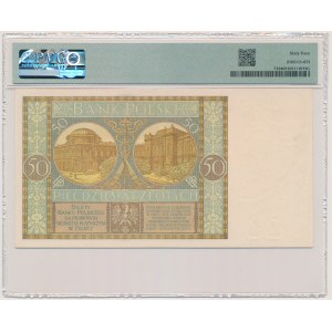 50 gold 1929 - Ser.EJ. - PMG 64