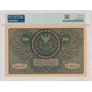 500 marks 1919 - 1st Series CC - PMG 64