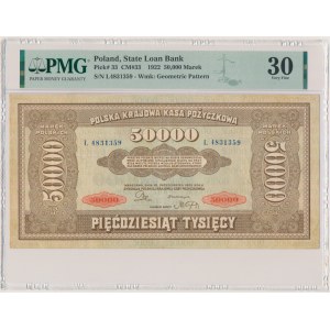 50,000 marks 1922 - L - PMG 30
